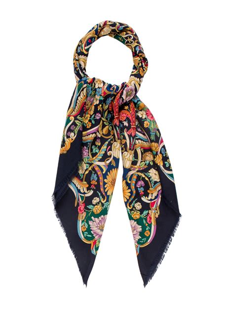 gucci flower|Gucci flower print scarf.